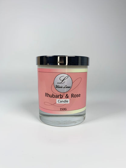 Candle - Rhubarb & Rose